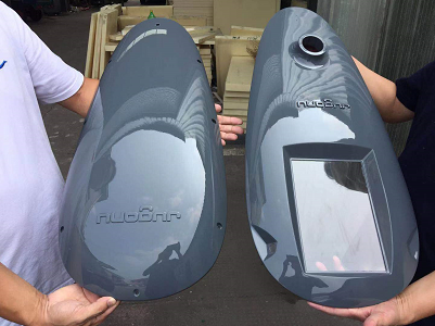 路燈燈罩手板，透光率達90%！